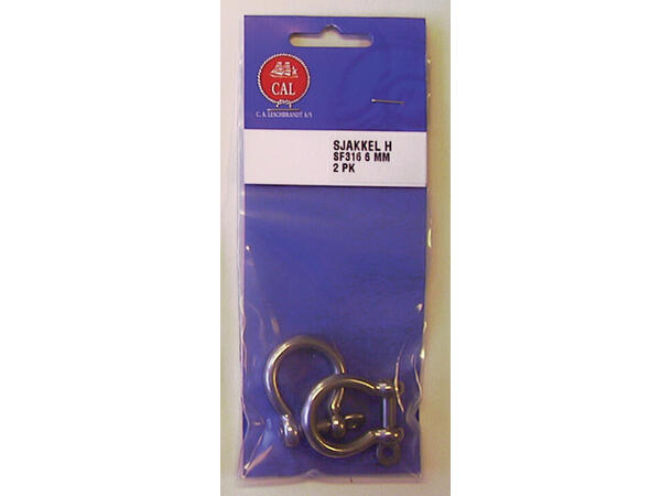 CAL Sjakkel H - 2pk Elforsinket - 5/16" - 8mm 